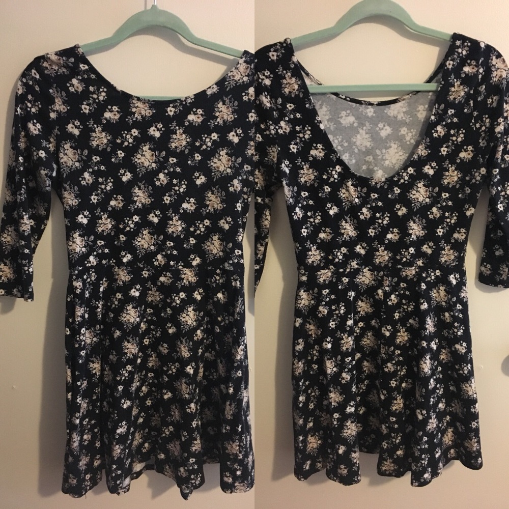 Floral Skater Dress